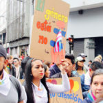 Marcha Orgullo LGBTI. Quito, julio 1 de 2018